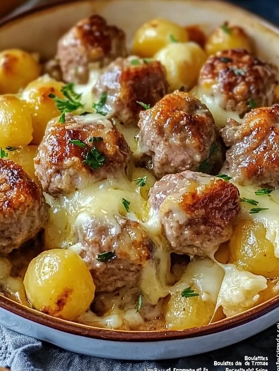 Boulettes-de-Viande-avec-Pommes-de-Terre-et-Fromage-