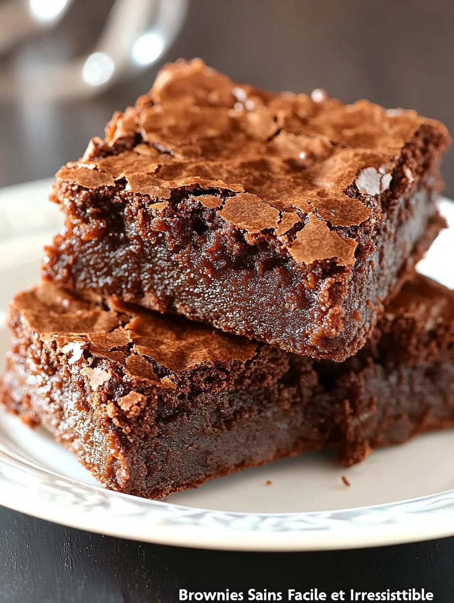 Brownies Sains Le Dessert Facile et Irrésistible