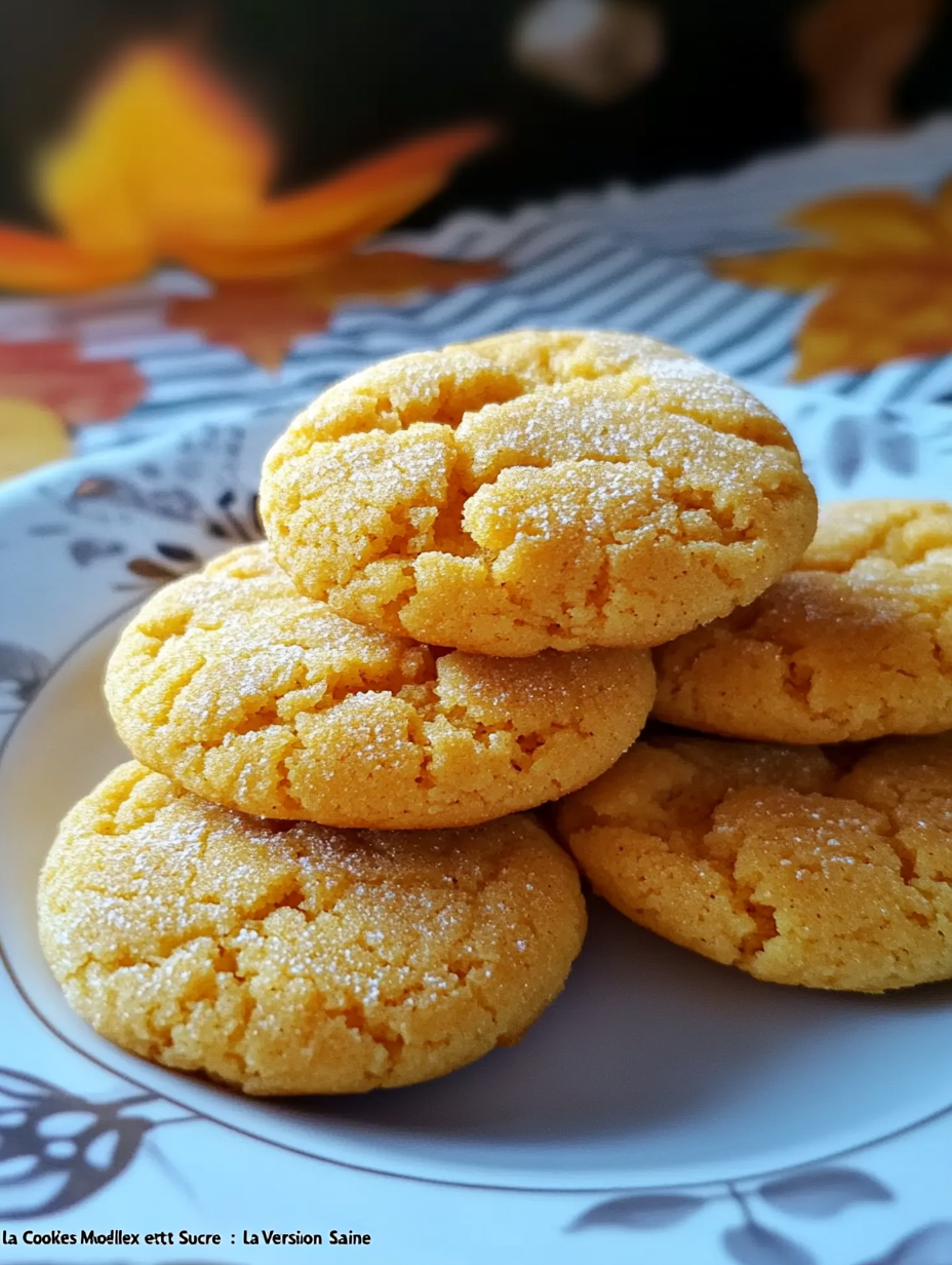 Cookies-Moelleux-à-la-Citrouille-et-Sucre-La-Version-Saine