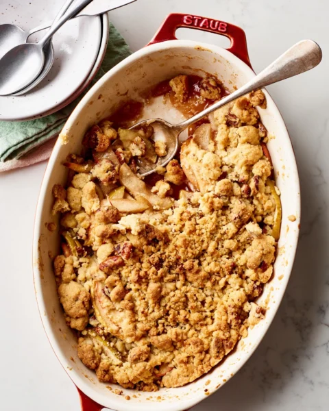 Crumble aux Pommes