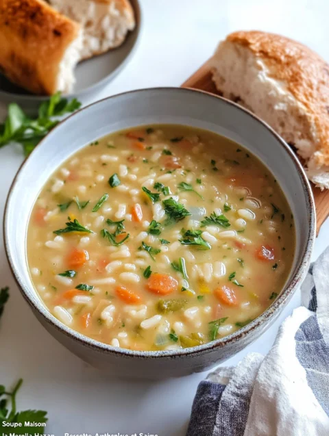 Soupe Maison à la Marcella Hazan