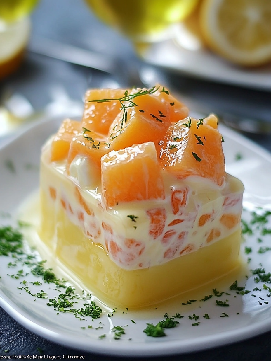 Verrine-de-Fruits-de-Mer-à-la-Crème-Légère-Citronnée