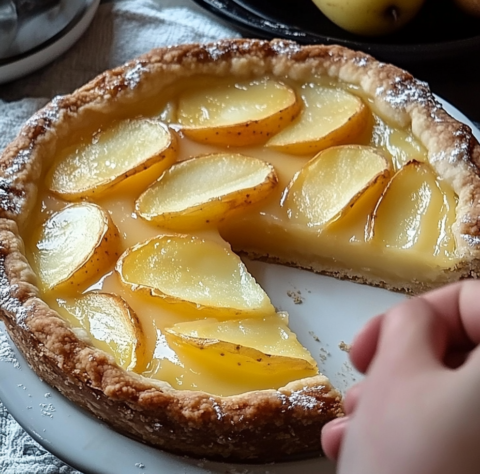 Tarte-Flan aux Pommes